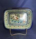 Ceramika Artystyczna U5098 Loaf Baker - Shape: 162 - Pattern: U5098 (T. Liana)