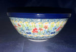 Ceramika Artystyczna U5098 8" Mixing Bowl - Shape: 057 - Pattern: U5098 (T. Liana)