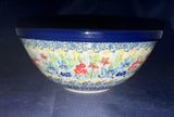 Ceramika Artystyczna U5098 8" Mixing Bowl - Shape: 057 - Pattern: U5098 (T. Liana)