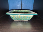 U803 Rolled 7" Square Bowl - Shape: 848 - Pattern: U803