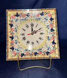 Manufaktura Viktoria Small Square Clock - Shape: Z132 - Pattern: Viktoria (WK73)
