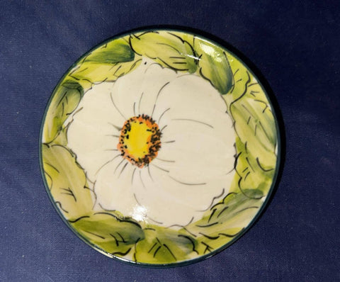 Moja White Blossom Coaster