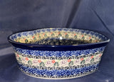 Ceramika Artystyczna U3638 10" Heart Shaped Bowl - Shape: 970 - Pattern: U3638