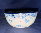 Ceramika Artystyczna Blue Bunny Ice Cream Bowl - Shape: 017 - Pattern: Blue Bunny (2857X)