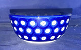 Ceramika Artystyczna Owls Eye Ice Cream Bowl - Shape: 017 - Pattern: Owls Eye (070X)
