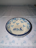 Blue Bunny Ice Cream Bowl - Shape 017 - Pattern Blue Bunny