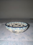 Dog Sm. Scalloped Bowl - Shape 023 - Pattern Dog (2680)