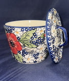 Manufaktura Isabel Container with Lid - Shape: P-159 - Pattern: Isabel (IM02)