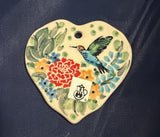 U3271 Heart Pendant - Shape: A86 - Pattern: U3271