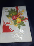 Polish Linen Tablecloth - Twinkling Centerpiece - 55 by 87 Inches