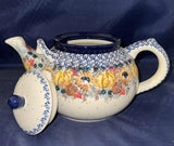 Ceramika Artystyczna U4741 Large Coffee Pot - Shape: 444 - Pattern: U4741