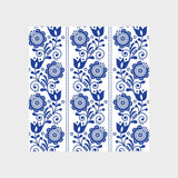 Blue Flowers Swedish Dishcloth | Sponge Cloth