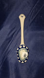 Ceramika Artystyczna Hearts with Swirls Shovel Spoon - Shape: 889 - Pattern: Hearts with Swirls (375X)