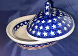 Zaklady Stars & Stripes Covered Baker - Shape: GU1156 - Pattern: Stars & Stripes (GU1001)