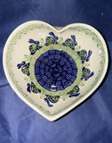 Manufaktura Beatrix Bunny Medium Heart Bowl - Shape: M189 - Pattern: Beatrix Bunny (P324)