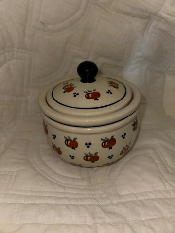 Country Apple Canister - Pattern: Country Apple (340) - Factory: Zaklady