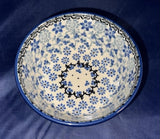 Ceramika Artystyczna Silver Lace Ice Cream Bowl - Shape: 017 - Pattern: Silver Lace (2158)