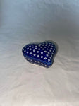 Blue Elegance Heart Box - Shape P-013 - Pattern Blue Elegance (70MI)