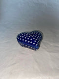 Blue Elegance Heart Box - Shape P-013 - Pattern Blue Elegance (70MI)