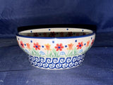 Ceramika Artystyczna Renee's Garden Small Pedestal Bowl - Shape: D64 - Pattern: Renee's Garden (1535X)