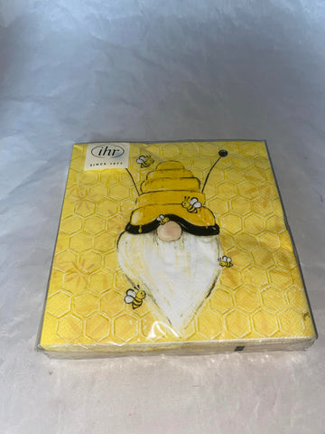Bee Gnome 20 ct. Napkins Pack