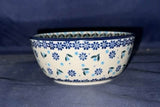 Ceramika Artystyczna Summer Blues Ice Cream Bowl - Shape: 017 - Pattern: Summer Blues