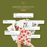 Vintage Kitchenware Swedish Dishcloth | Reusable Paper Towel