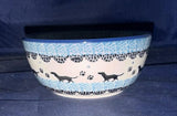 Ceramika Artystyczna Doxie on Parade Ice Cream Bowl - Shape 017 - Pattern: Doxie on Parade (2152)