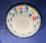 Ceramika Artystyczna Colorful Paws Ice Cream Bowl - Shape: 017 - Pattern: Colorful Paws (1769X)
