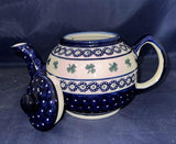 Zaklady Picking Clovers Coffee Pot - Shape: GU596 - Pattern: Picking Clovers
