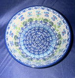 Ceramika Artystyczna Dutch Iris Ice cream Bowl - Shape: 017 - Pattern: Dutch Iris (2668)