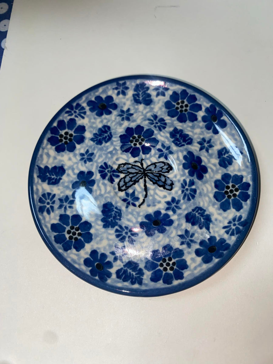 Blue Hidden Dragonfly Lg. Coaster - Pattern Blue Hidden Dragonfly (144 ...