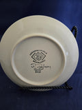 Kaola 7 Inch Dessert Plate - Unikat Orange and White Poppies