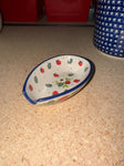 Strawberry Spoon Rest - Shape 381 - Pattern Strawberry (2709)