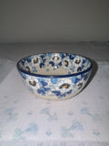 Blue Cherry Ice Cream Bowl - Shape 017 - Pattern Blue Cherry (2222)