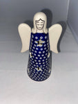 Blue Elegance Small Angel Luminary - Shape L-034 - Pattern Blue Elegance (70MI)