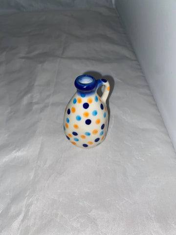 Colorful Dots Mini Vase - Pattern colorful dots