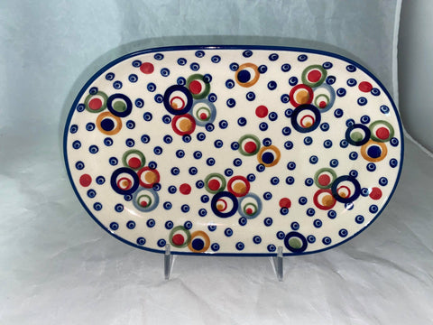Oh Happy Oval Tray - Shape P-097 - Pattern Oh Happy (ASS8)
