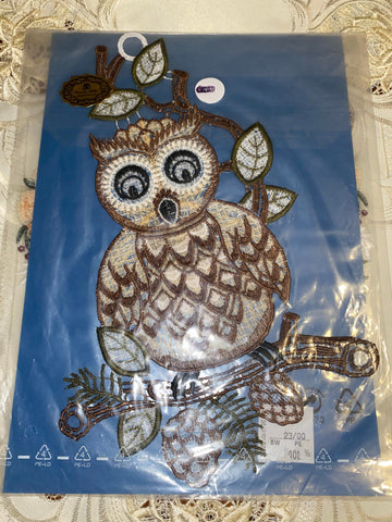 Owl Lace Hanging