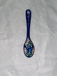 Blue Flower Spoon - Pattern Blue Flower