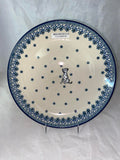 Dalmatian Dinner Plate with Hook - Pattern Dalmatian