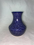 Blue Elegance Vase - Pattern Blue Elegance