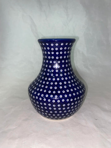Blue Elegance Vase - Pattern Blue Elegance