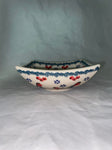 Red Cardinal Sm. Nut Bowl - Shape M-105 - Pattern Red Cardinal (GILE)