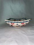 Red Cardinal Sm. Nut Bowl - Shape M-105 - Pattern Red Cardinal (GILE)