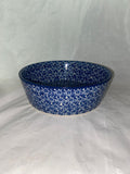 Blue Floral Bowl - Shape #F19 - Pattern Blue Floral