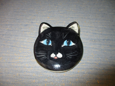 Black Cat Necklace Piece